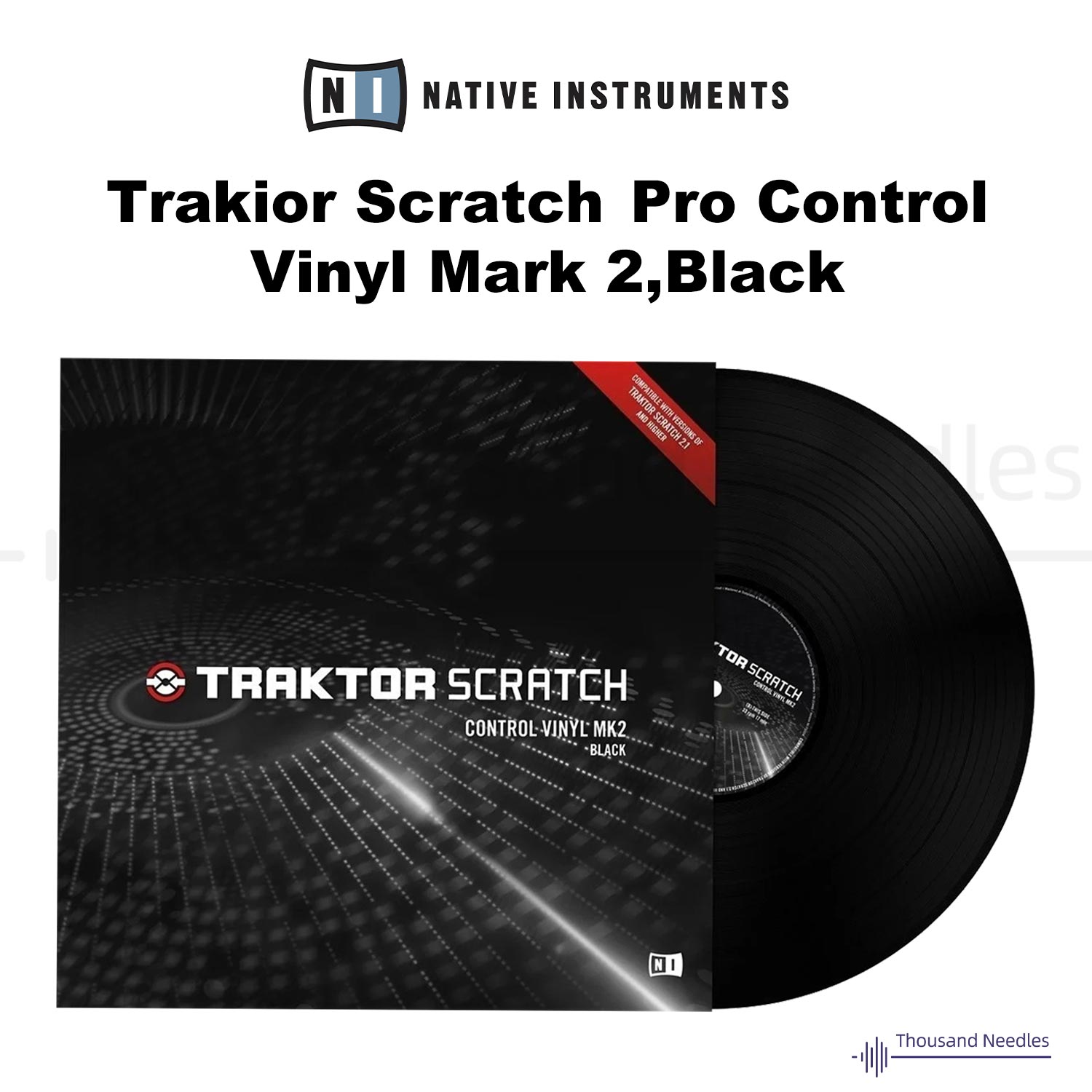 NI Traktor DVS Vinyl mk2 时间码黑胶唱片唱机用 单张 影音电器 打碟机 原图主图