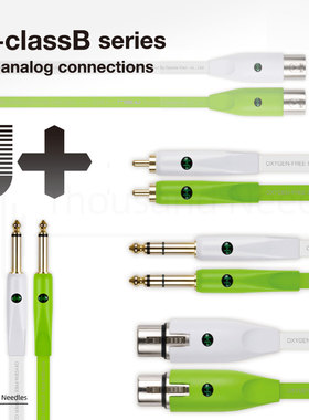 OYAIDE欧亚德NEO d+ ClassB DJ音频线RCA莲花TRS大三芯XLR卡农