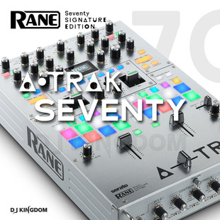 SEVENTY 莱恩70 rane Trak2路搓碟战斗混音台scratch送时间码