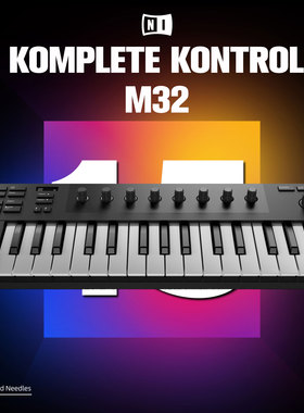 NI KOMPLETE KONTROL M32便携迷你MIDI键盘控制器编曲送音色软件
