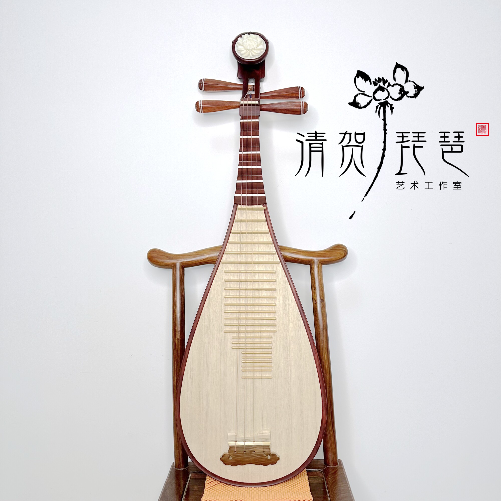 田建壮非洲红木成人琵琶