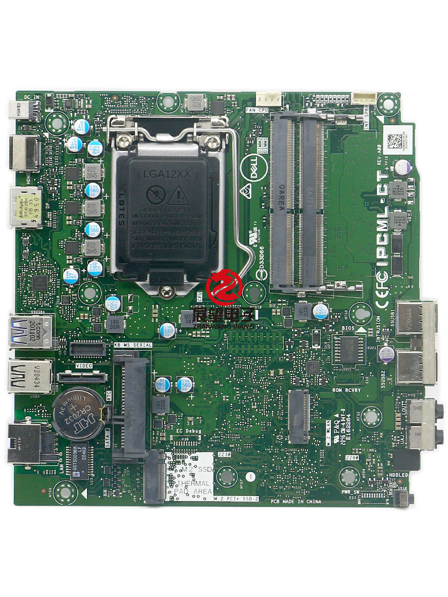 全新DELL戴尔Optiplex 3080MFF 迷你主板 IPCML-CT M3F6C适用