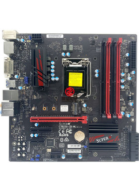 全新盒装超微B250主板C7B250-CB-ML 1151针支持6 7代CPU DDR4内存