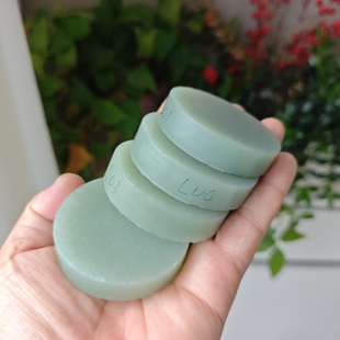 天然和田玉且末蓝手镯芯平安无事牌料练手料挂件珠子手把件料放漏