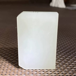 天然无优化和田玉白玉牌子山料原石挂件吊坠老坑玉石雕刻原料J31