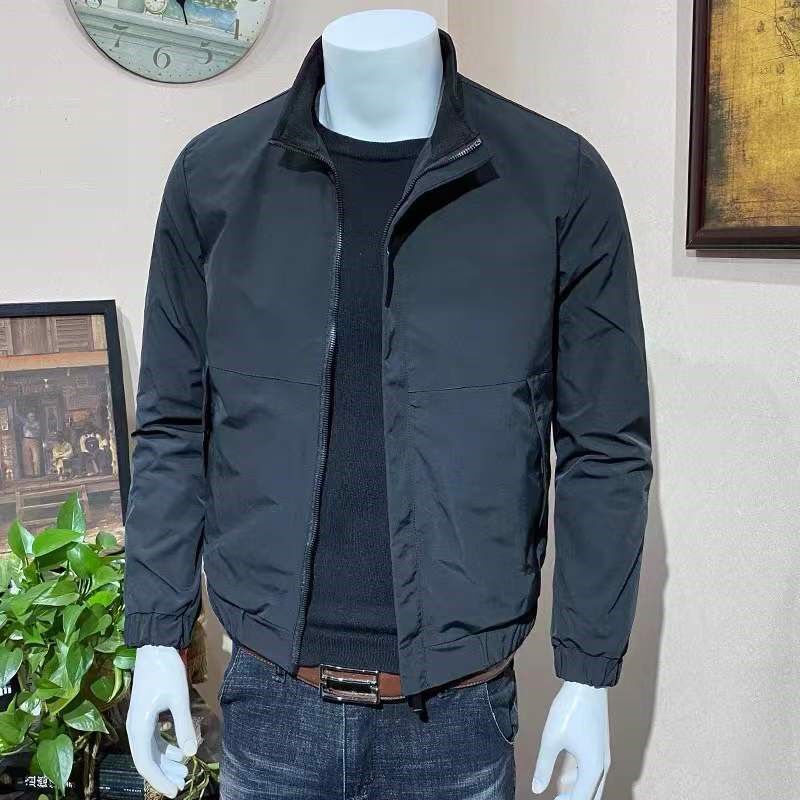 男士夹克春秋季2023新款韩版潮流帅气休闲上衣褂子春款工装外套男