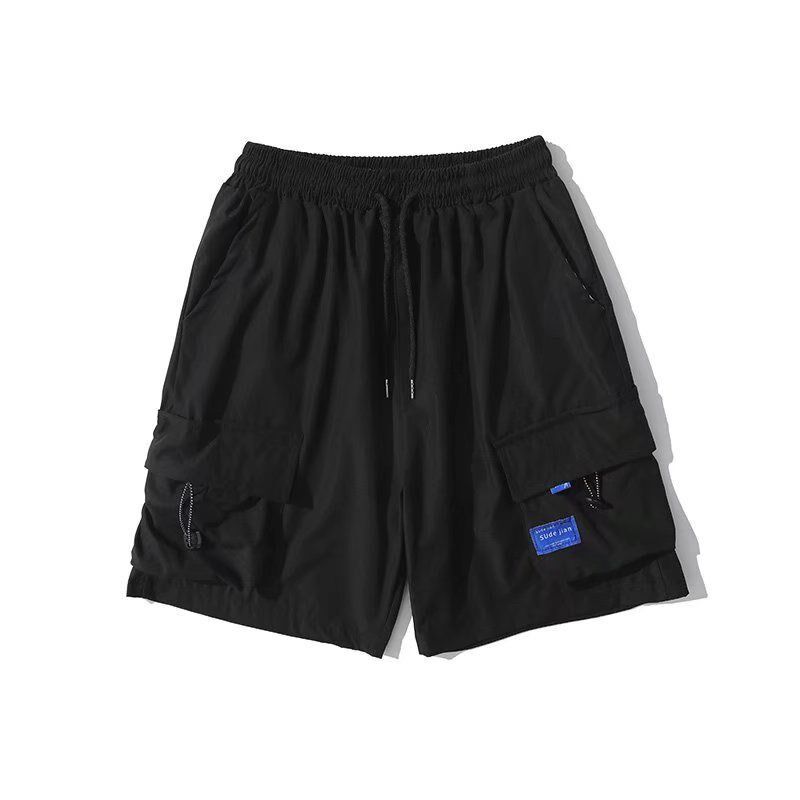 夏季日系潮牌工装短裤宽松
