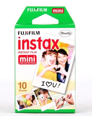 富士拍立得相纸10张白边 mini7s/mini25/mini90立拍得胶片包邮3寸