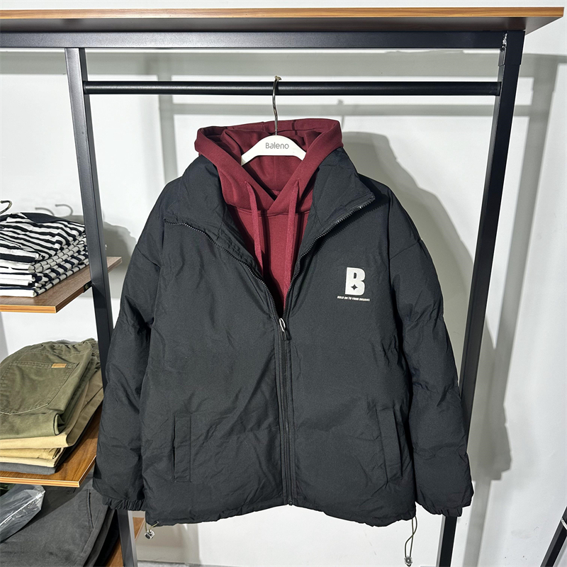 班尼路男装棉衣外套面包服