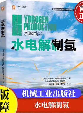 水电解制氢 阿加塔 戈杜拉 乔佩克 机械工业出版社9787111750482预售
