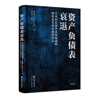 资产负债表衰退日本在经济学未知领域的探索及其对全球的启示 辜朝阳 上海财经大学出版社9787564243005正版书籍