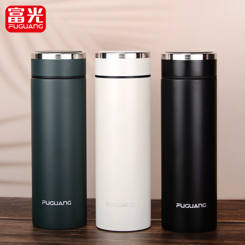 富光保温杯男女士高档304不锈钢便携水杯商务定制车载泡茶杯