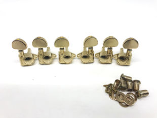 厂家供应 高档吉他弦钮 GROVER弦卷器高档全封闭准镀金半圆弦轴