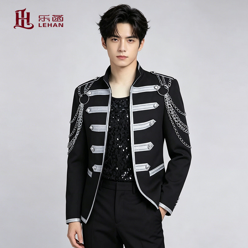 EXO同款衣服打歌服舞台演出服男装司仪主持人魔术师服装演出礼服
