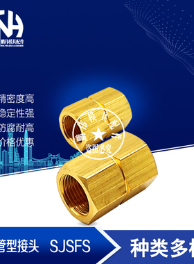 套管型接头 SJSFS6A SJSFS8A SJSFS10A SJSFS15A 双内牙