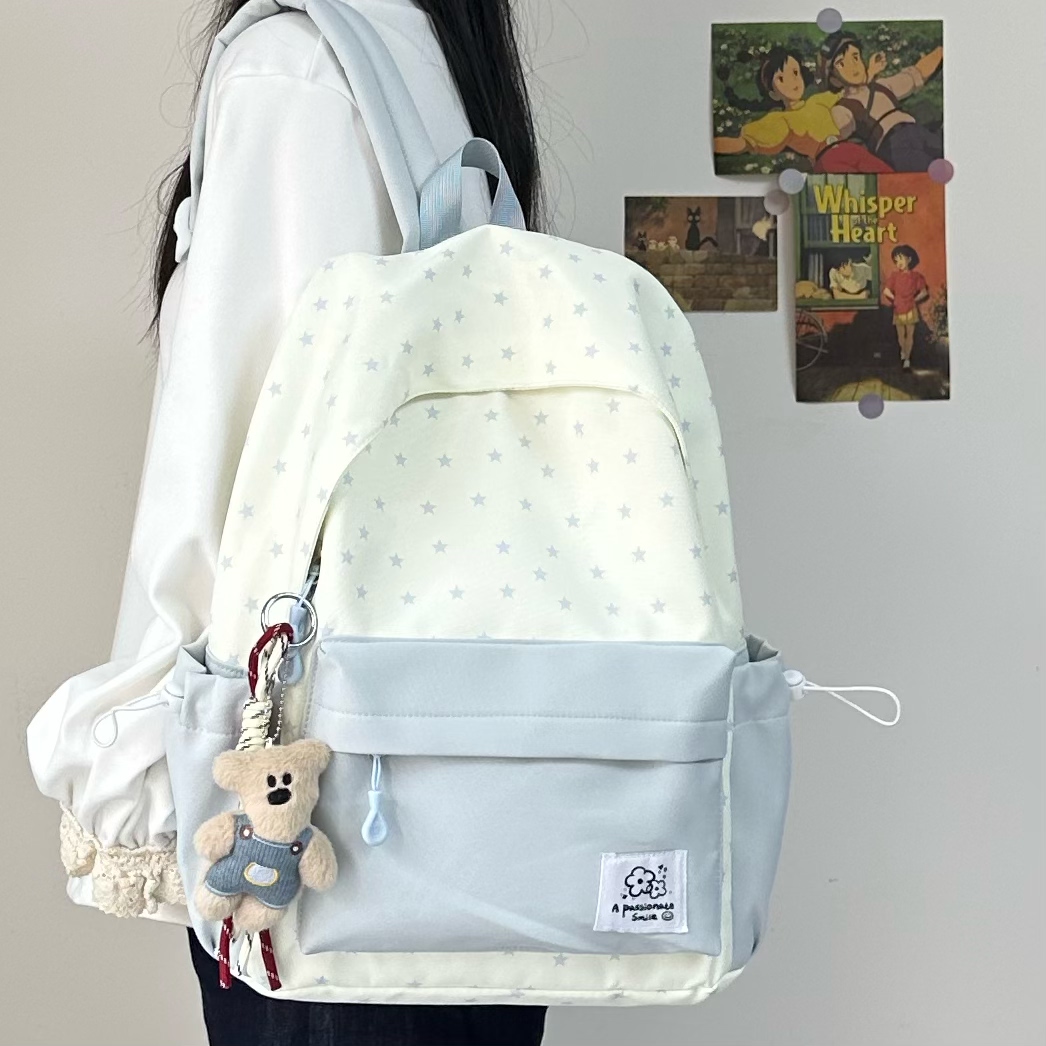 书包女小学生初中生2025新款大容量轻便减负双肩包女高中大学生