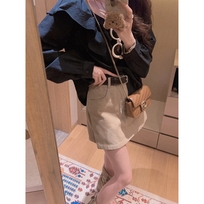 Yukiss【假两件裙裤！好搭配西装半身裙短裤+短裙～】