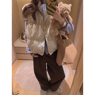 松软奶包显瘦90白鸭绒羽绒马甲 Yukiss 实穿轻便