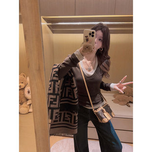 T恤～ 软fufu带厚度磨毛内搭长袖 假两件 Yukiss