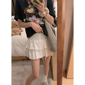 miu系芭风显腿长层层蛋糕白色小短裙 Yukiss 福利清仓5折
