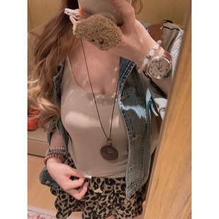 百搭遮副乳吊带背心 Yukiss4.2 一体杯美背 好穿好胸型 9.5折