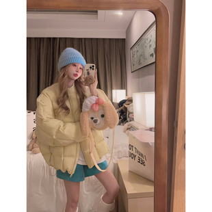 显白好搭配 云朵方格 90白鸭绒羽绒服 福利清仓5折 Yukiss