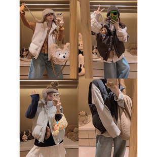 立领90羽绒马甲背心面包外套 Yukiss 冬日小暖包