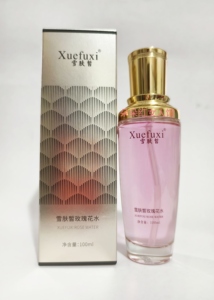正品雪肤皙玫瑰花卉水100ml 补水保湿舒缓肌肤收缩毛孔人气女