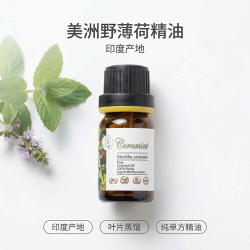 亚洲薄荷单方精油美洲野薄荷日本薄荷玉米薄荷缓解痒清凉
