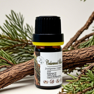 北美圆柏血柏木单方精油控油清洁头皮屑香薰调香芳疗