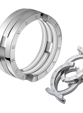 男士钛钢食指环刻字手饰品