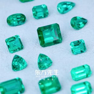 珠宝 可定制 天然祖母绿 彩色宝石 高级珠宝 东方先生 宝石