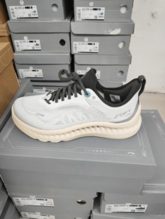 李宁soft夏季男款薄网面透气防滑减震软底休闲鞋轻便跑步鞋