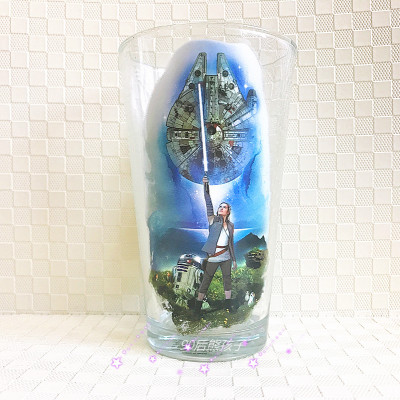 星球大战原力觉醒雷伊玻璃马克杯