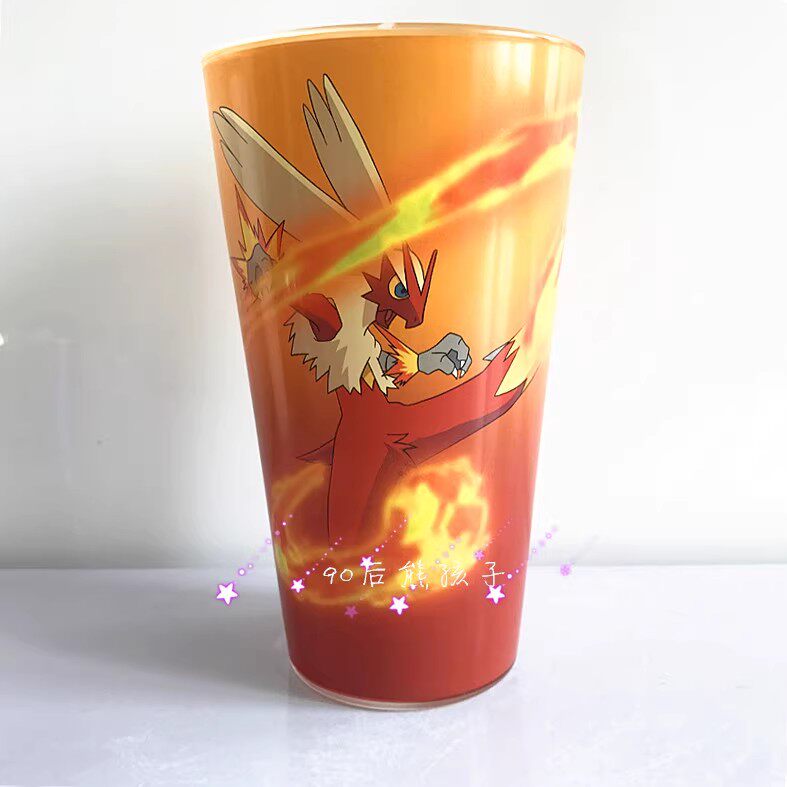 神奇宝贝小精灵火焰鸡玻璃马克杯