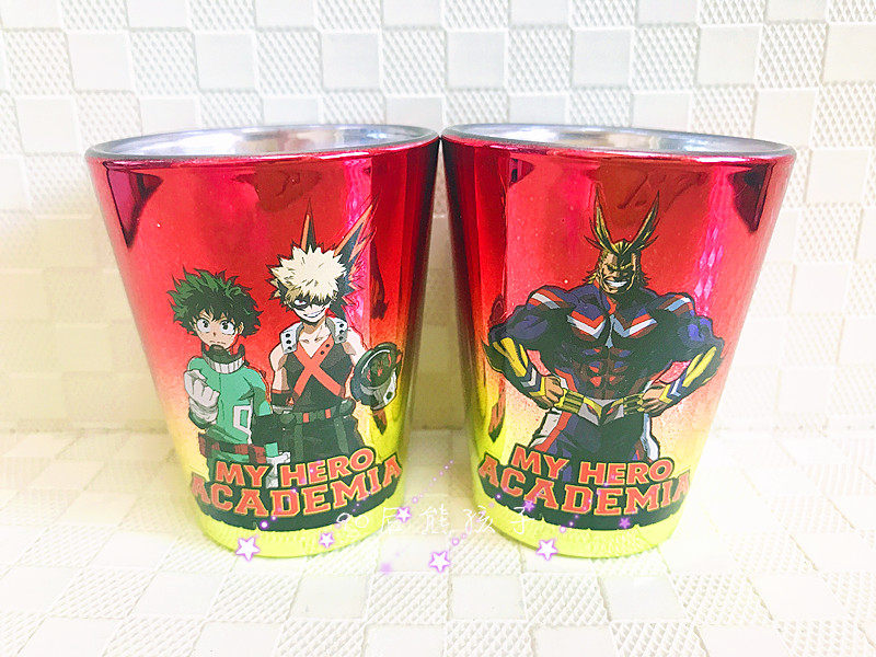 my hero academia我的英雄学院动漫周边钢化玻璃杯伏特加小酒杯