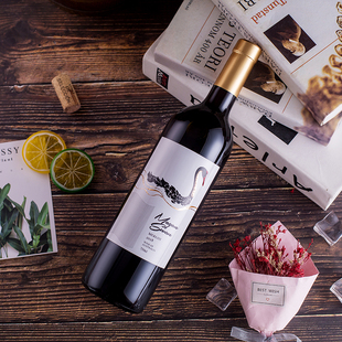 买一箱送一箱澳大利亚红酒马根天鹅干红葡萄酒整箱6支