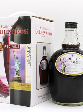 红酒1.5L装3斤 美国加州金石黑皮诺干红葡萄酒