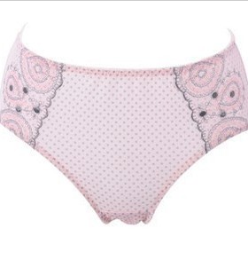 专柜正品 兰ZL 96179娇点 舒适透气中腰平角裤内裤