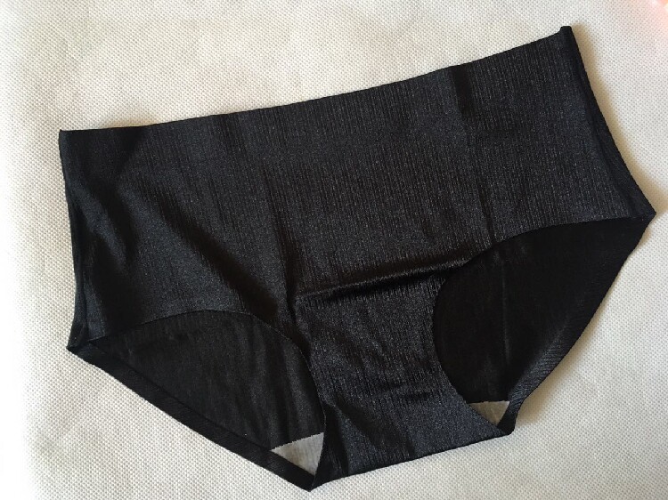 5条包邮～竖条拉丝无痕三角裤 女士内裤