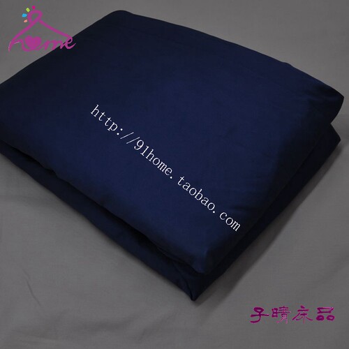 100%贡缎蓝色加高床笠超值特惠