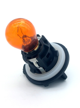 适用21-23威马E5前大灯转向灯座前转弯灯底座卤素灯插座黄光PY21W