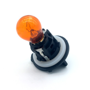 适用21-23威马E5前大灯转向灯座前转弯灯底座卤素灯插座黄光PY21W