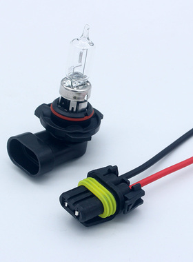 适用标配款别克新英朗前大灯泡HB3远近光一体灯9012卤素灯泡插头