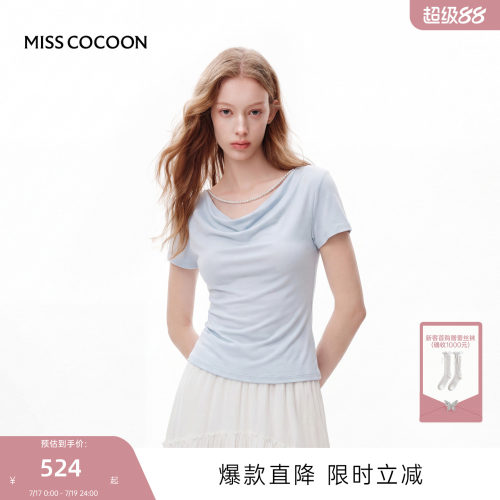 MISSCOCOON可可尼显瘦短袖上衣