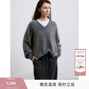 MISSCOCOON可可尼C3系列2025年秋款 女 极简风套头纯山羊绒毛针织衫