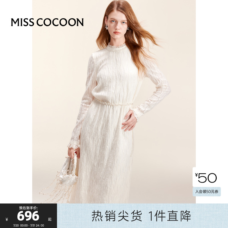 可可尼COCOON蕾丝连衣裙