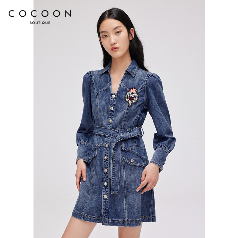 商场同款腰带设计感时尚COCOON