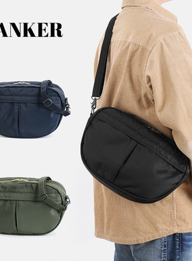 革新出品TANKER日系尼龙防泼水休闲男女通勤旅行单肩斜挎百搭小包