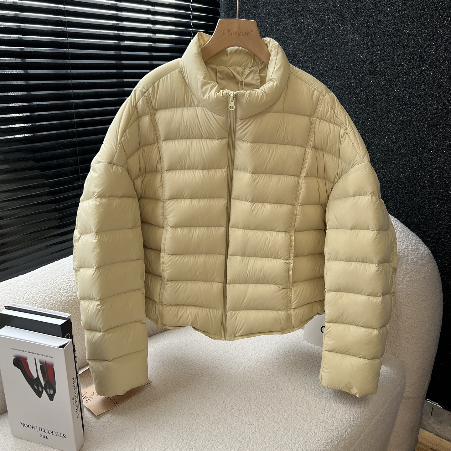 above deck 排骨立领羽绒服女短款韩版宽松百搭2025冬季新款外套,女装/女士精品,羽绒服,淘宝优惠券,粉丝福利购,淘宝优惠卷